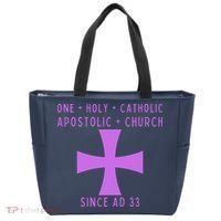 Roman Catholic One Holy Catholic Apostolic Church Tote Bag thumb 0