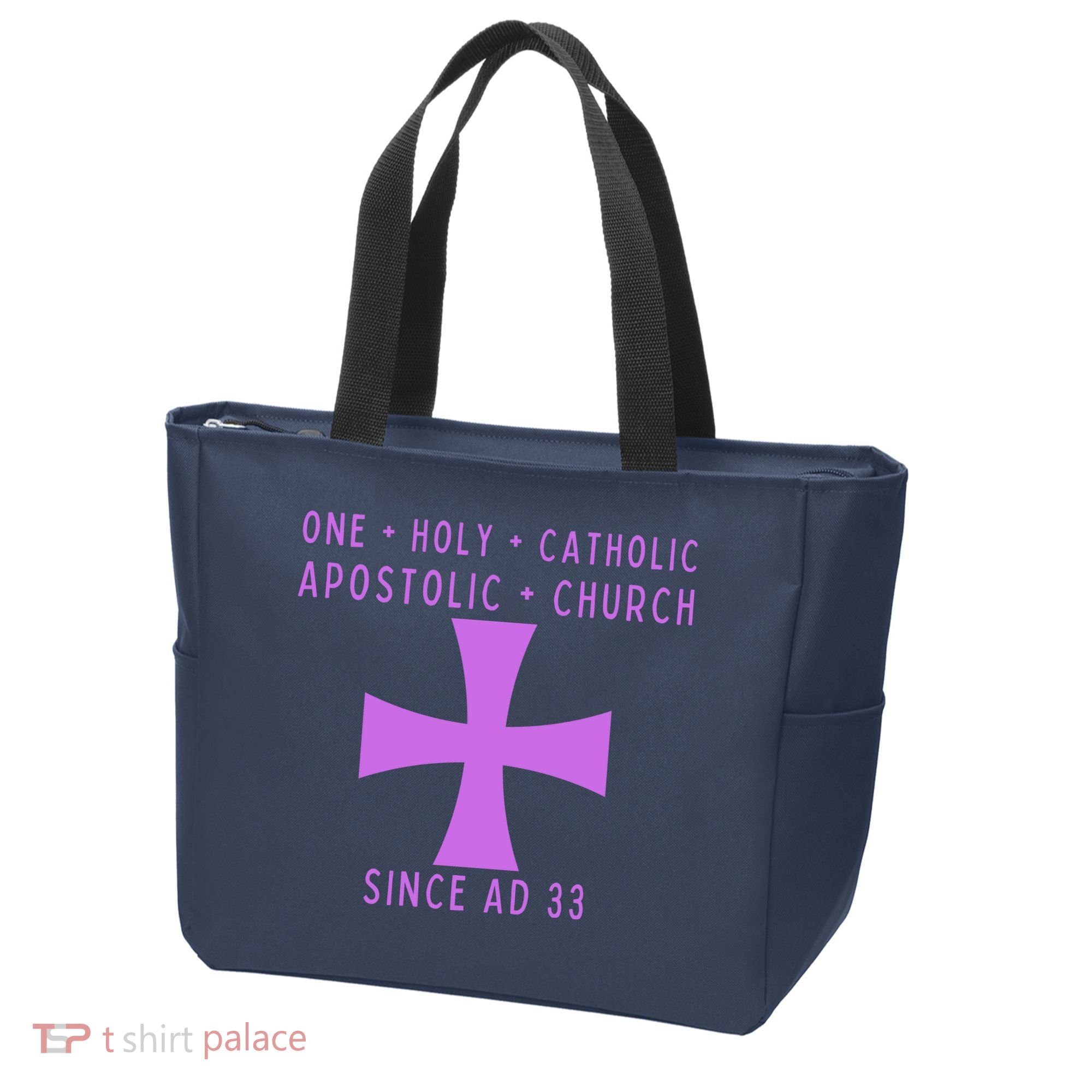 Roman Catholic One Holy Catholic Apostolic Church Tote Bag
