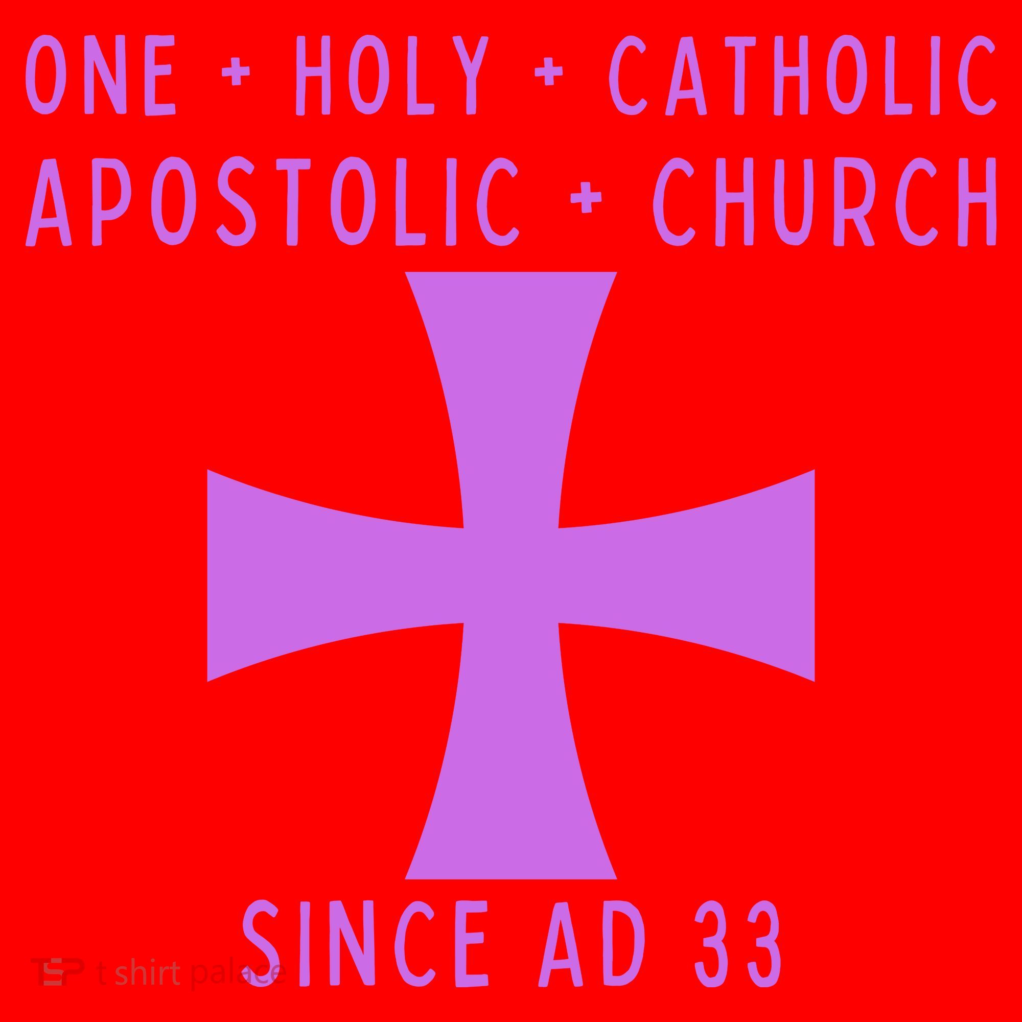 Roman Catholic One Holy Catholic Apostolic Church Santa Hat