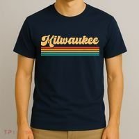 Retro City Of Milwaukee T-Shirt thumb 3
