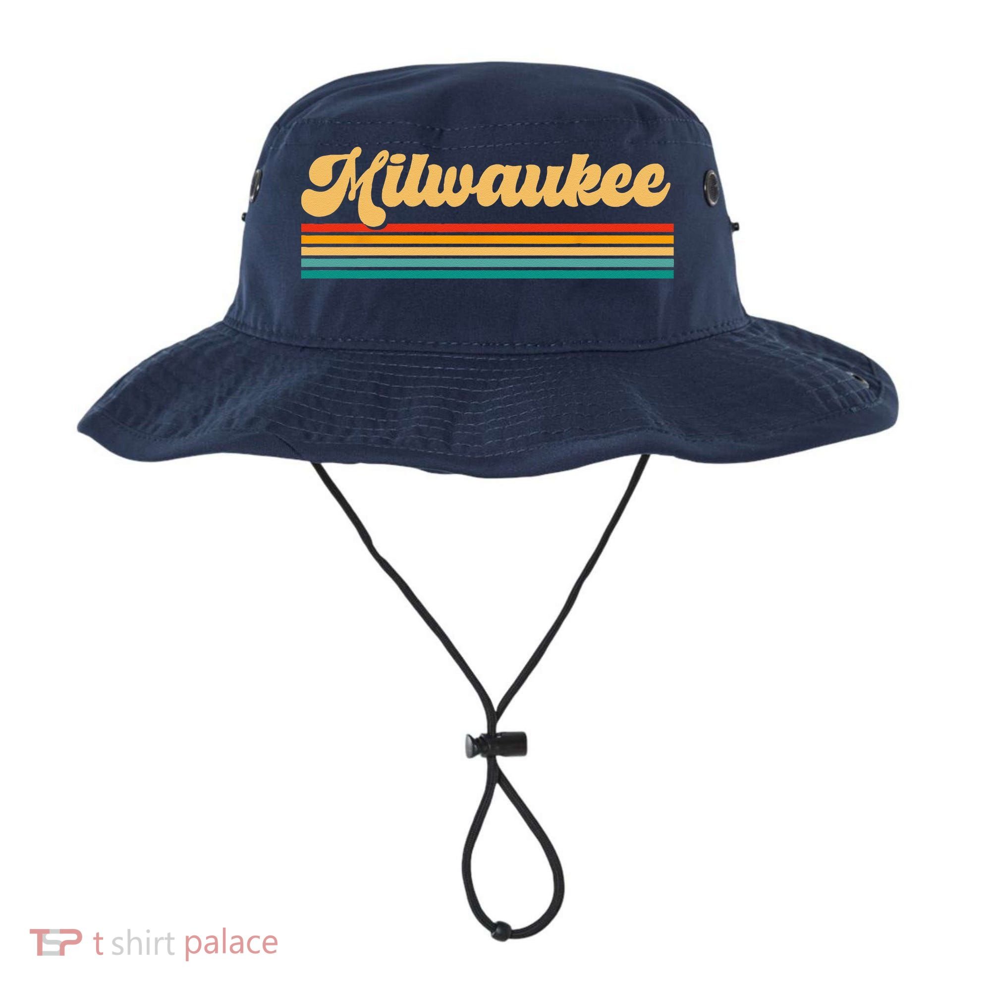 Retro City Of Milwaukee Bucket Hat
