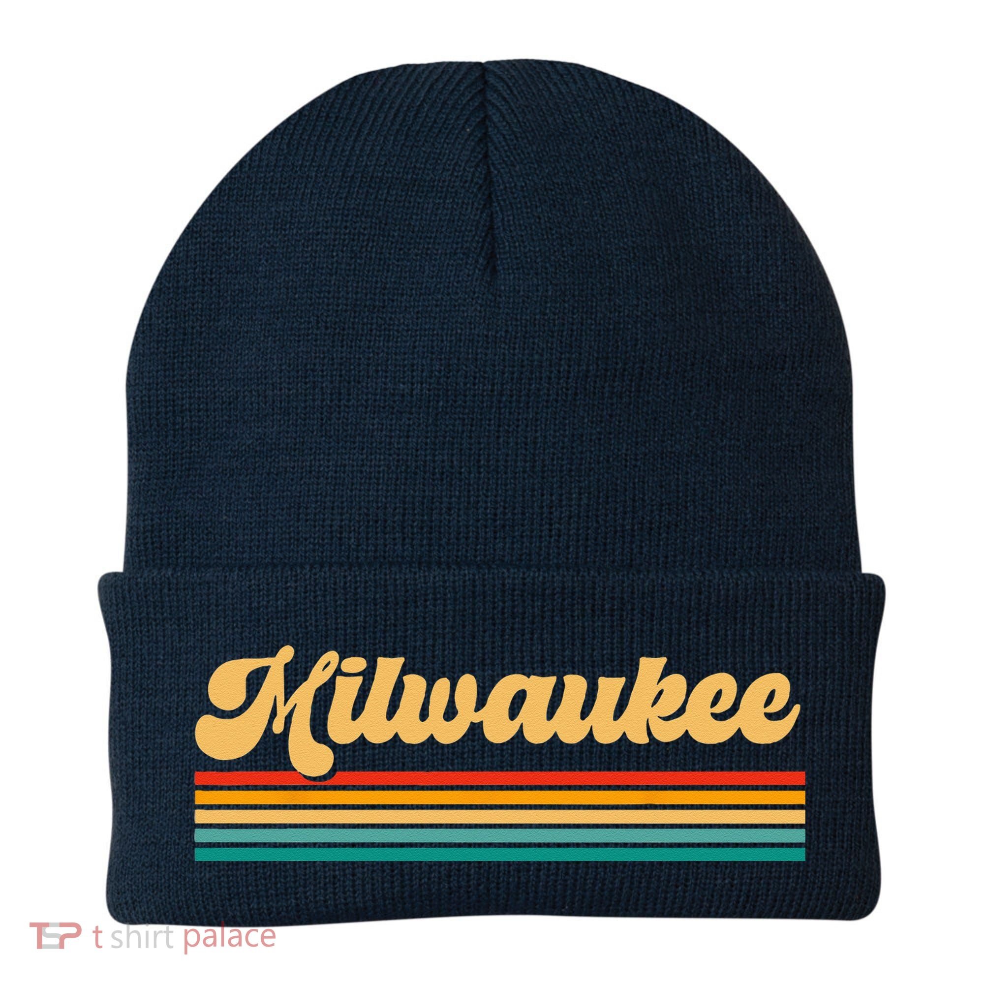 Retro City Of Milwaukee Beanie
