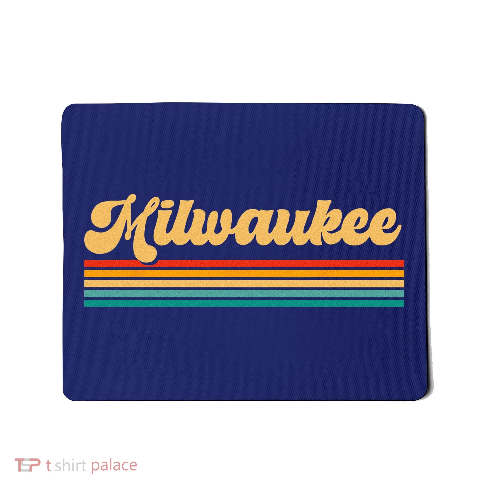 Retro City Of Milwaukee Mousepad