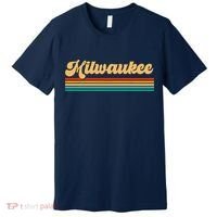 Retro City Of Milwaukee Premium T-Shirt thumb 0