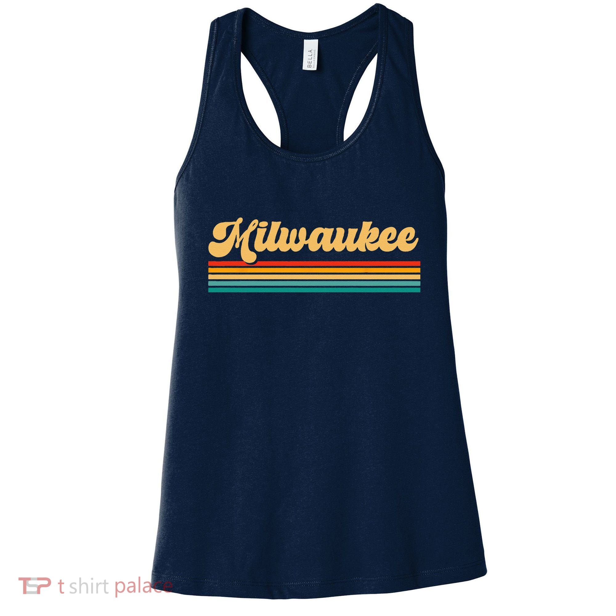 Retro City Of Milwaukee Women's Tank Top