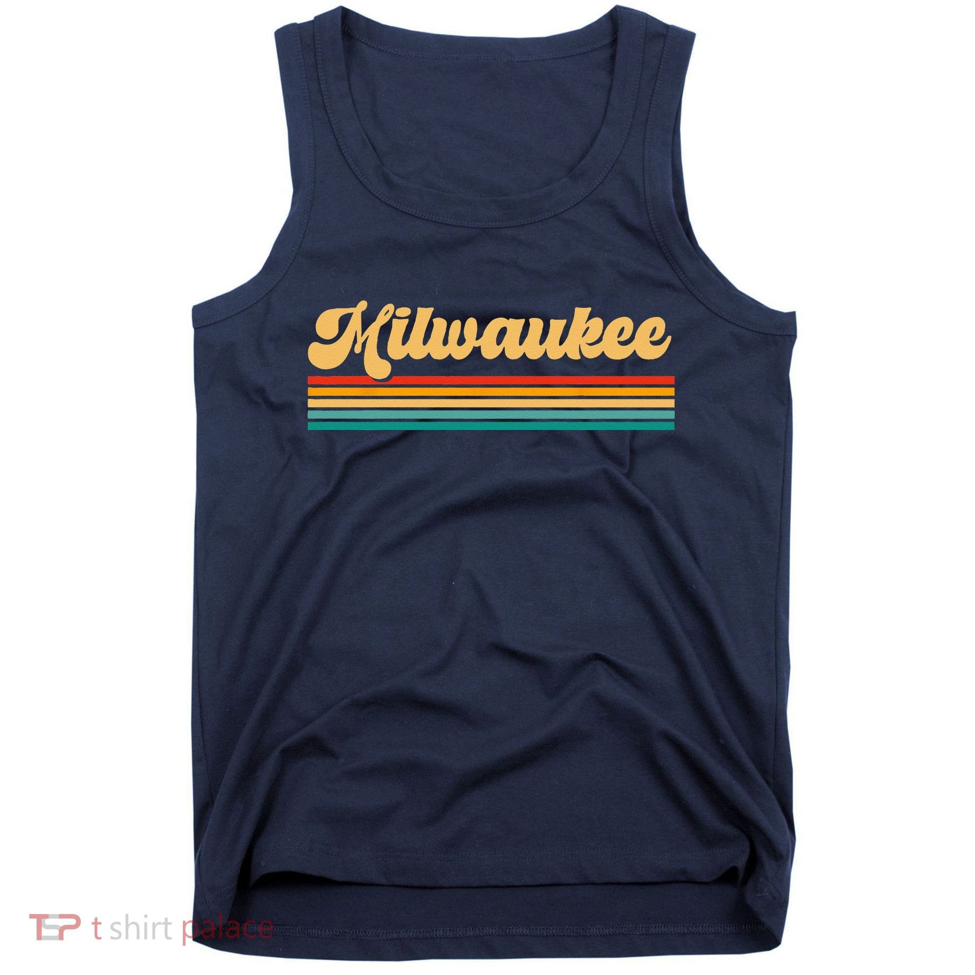 Retro City Of Milwaukee Tank Top