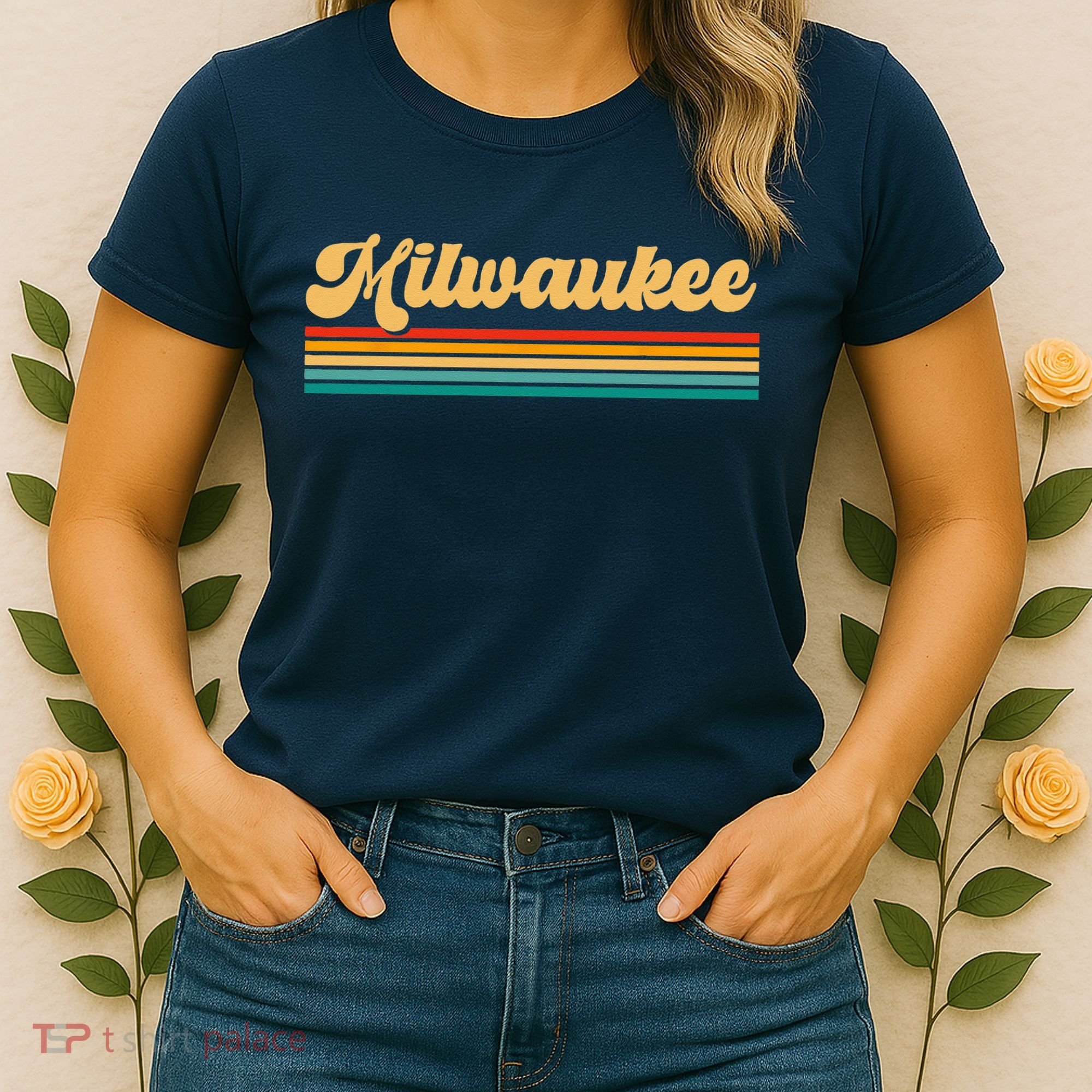 Retro City Of Milwaukee Women's T-Shirt