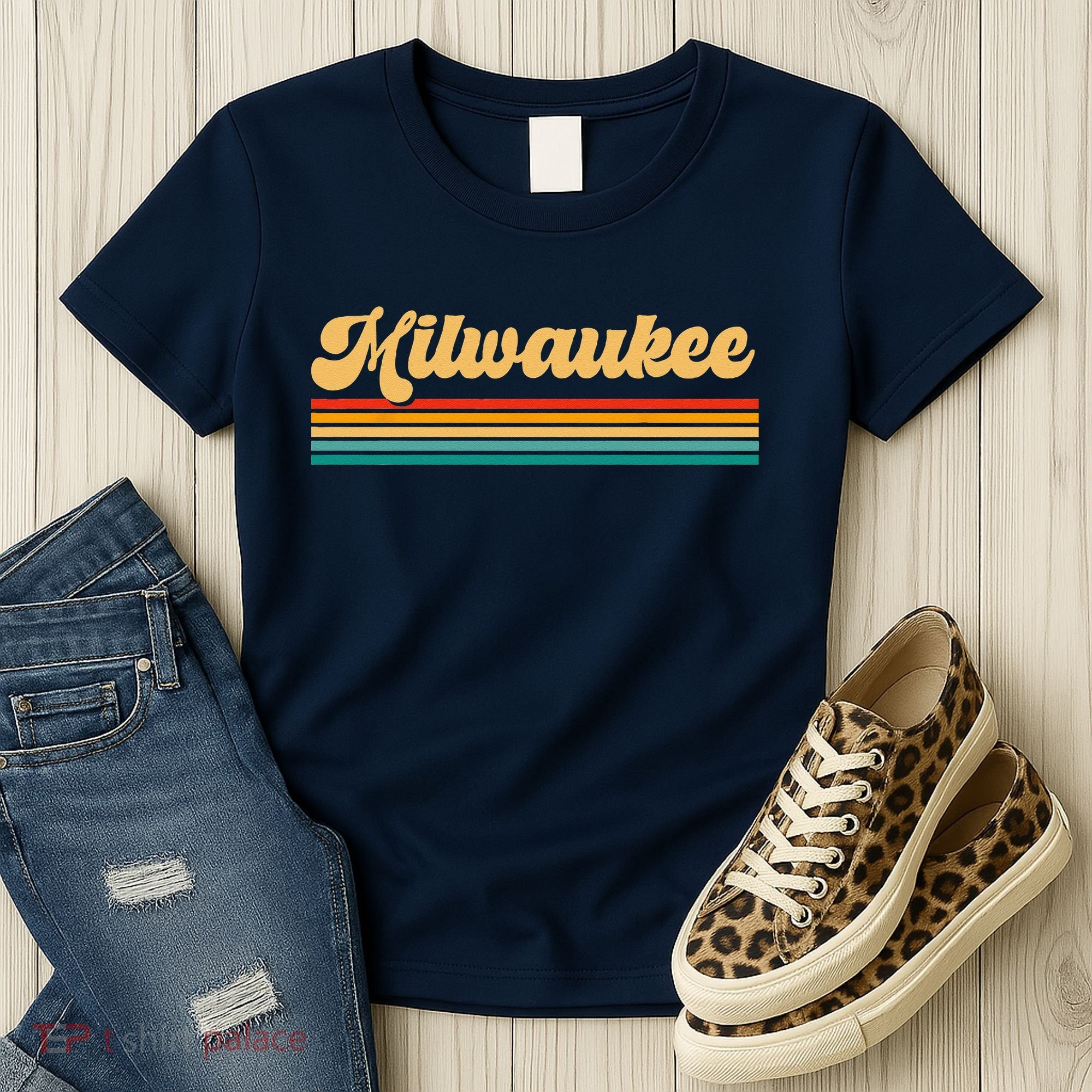 Retro City Of Milwaukee Women's T-Shirt