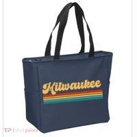 Retro City Of Milwaukee Tote Bag thumb 2
