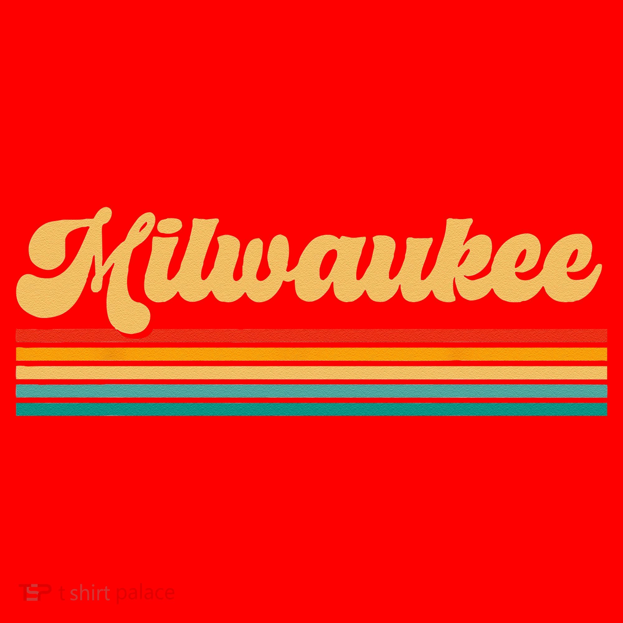 Retro City Of Milwaukee Santa Hat