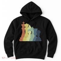 Retro Chess Outfit Chess Player Hoodie thumb 0