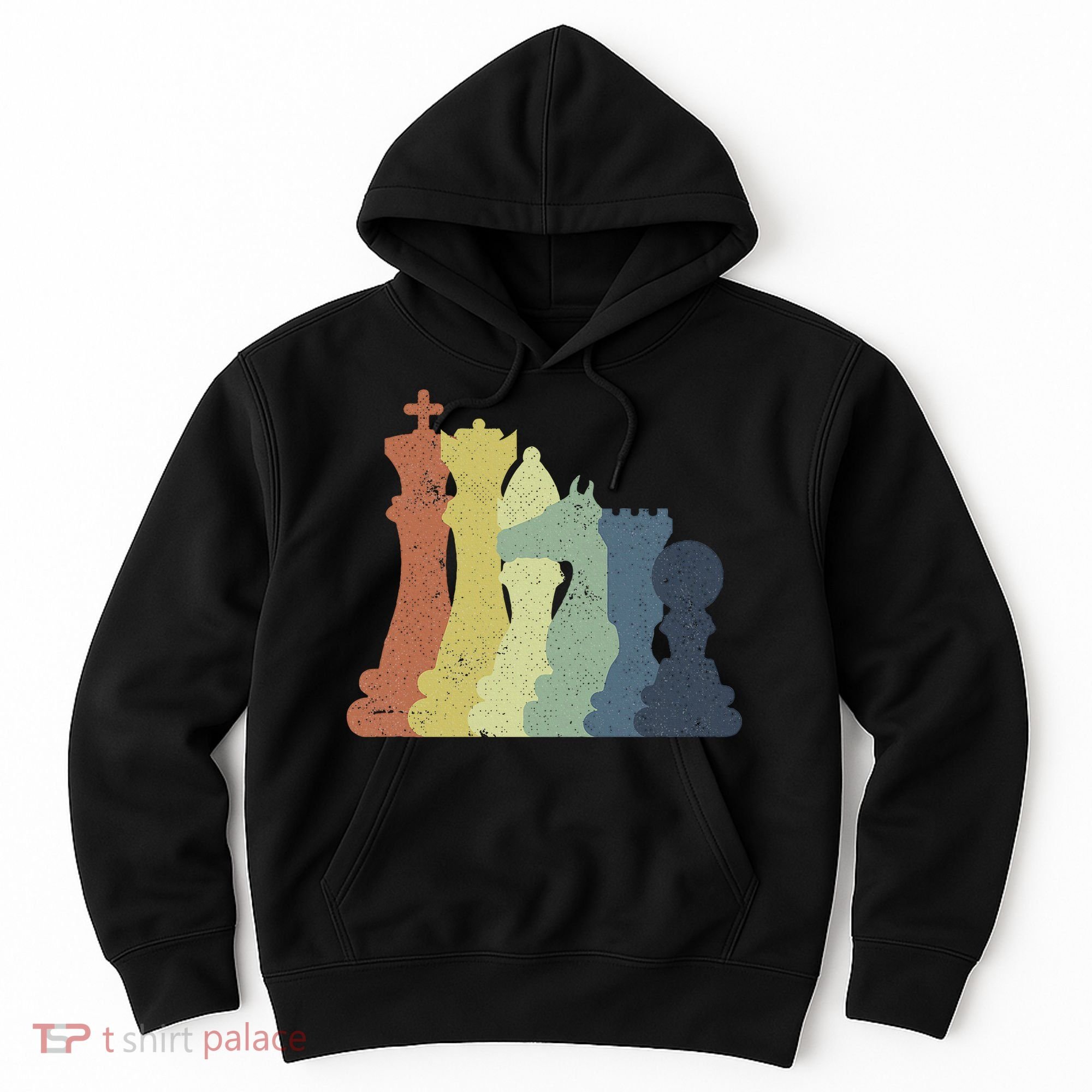 Retro Chess Outfit Chess Player Hoodie