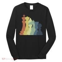 Retro Chess Outfit Chess Player Long Sleeve Shirt thumb 0