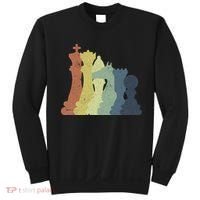 Retro Chess Outfit Chess Player Sweatshirt thumb 0