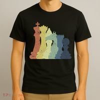 Retro Chess Outfit Chess Player T-Shirt thumb 3
