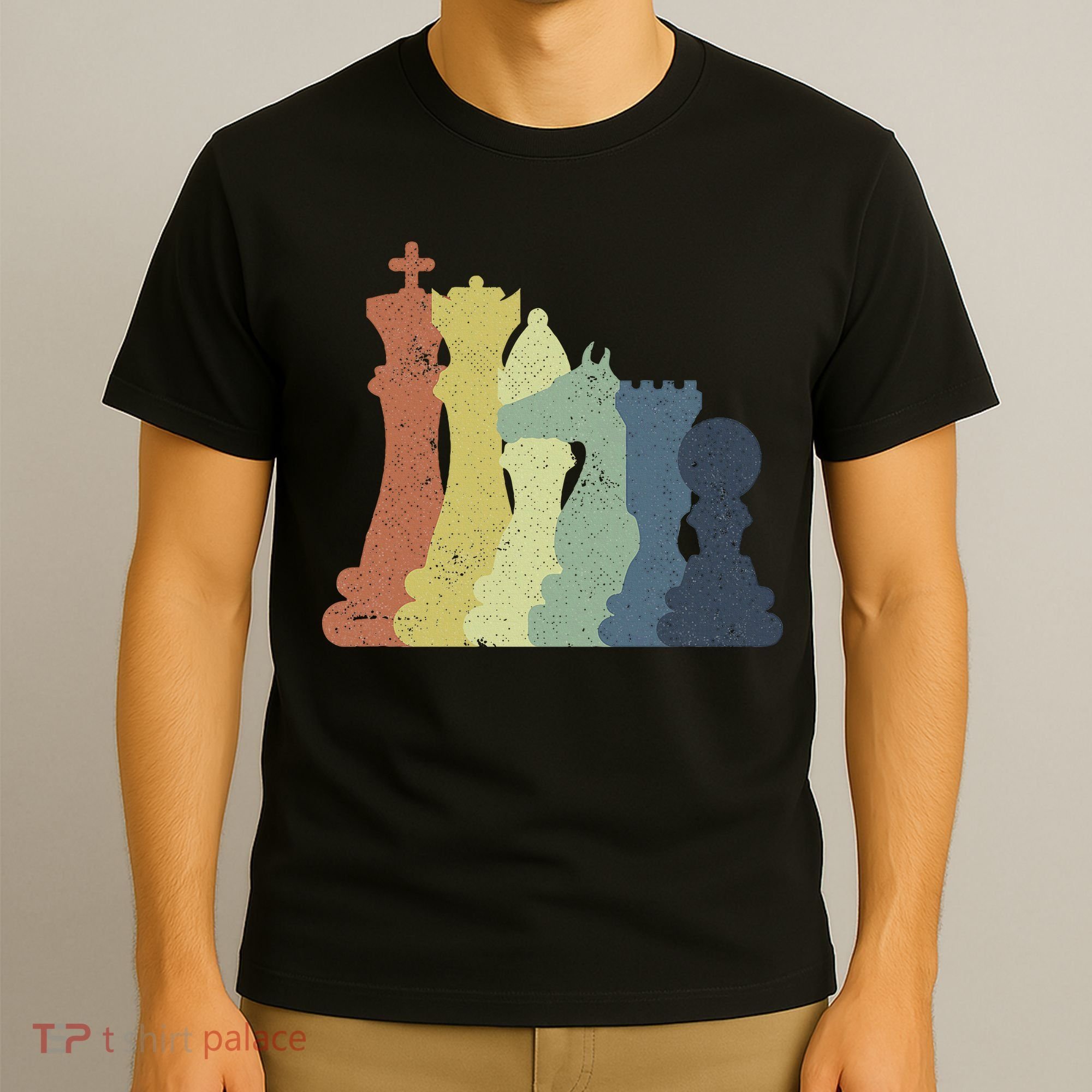 Retro Chess Outfit Chess Player T-Shirt