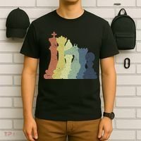 Retro Chess Outfit Chess Player T-Shirt thumb 6