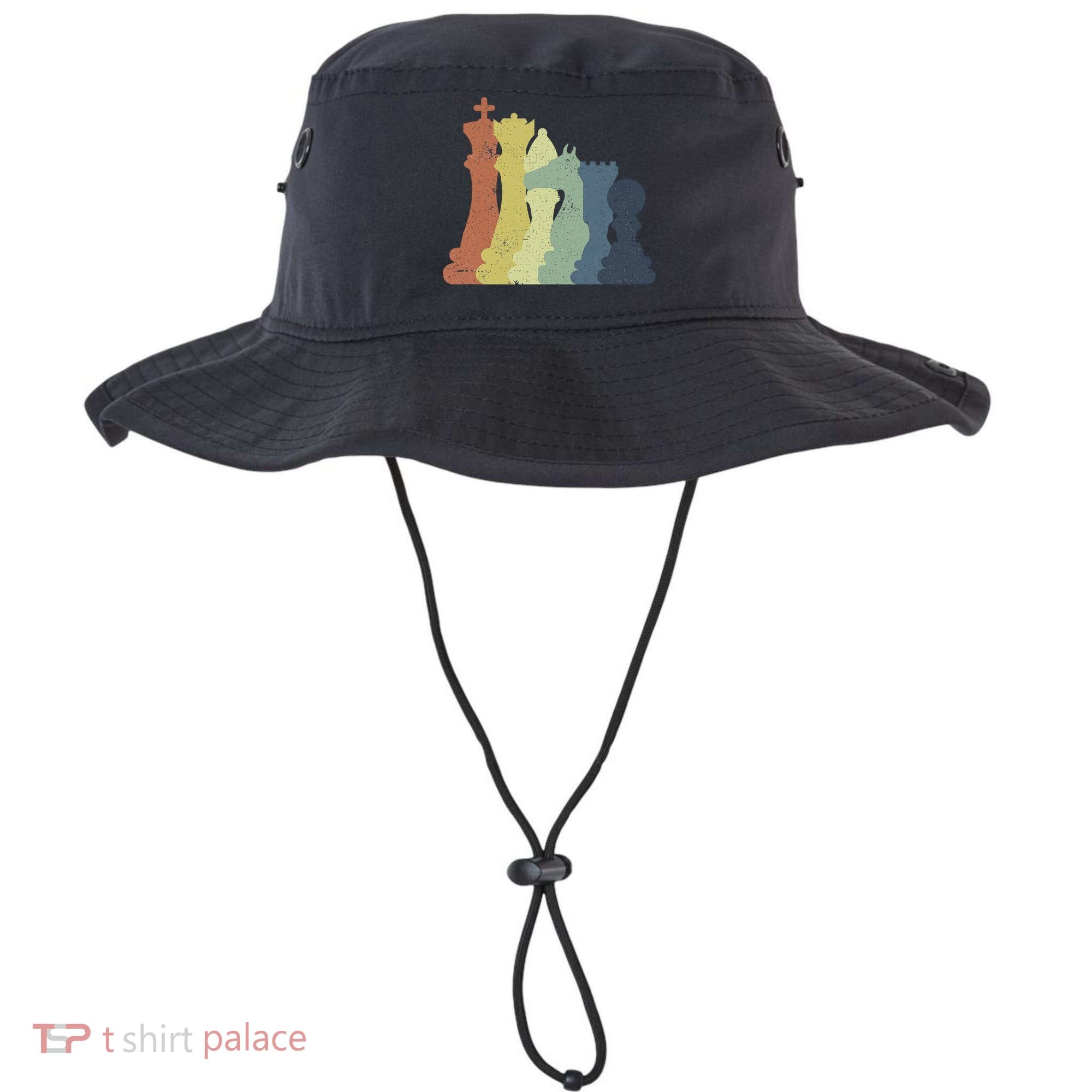 Retro Chess Outfit Chess Player Bucket Hat