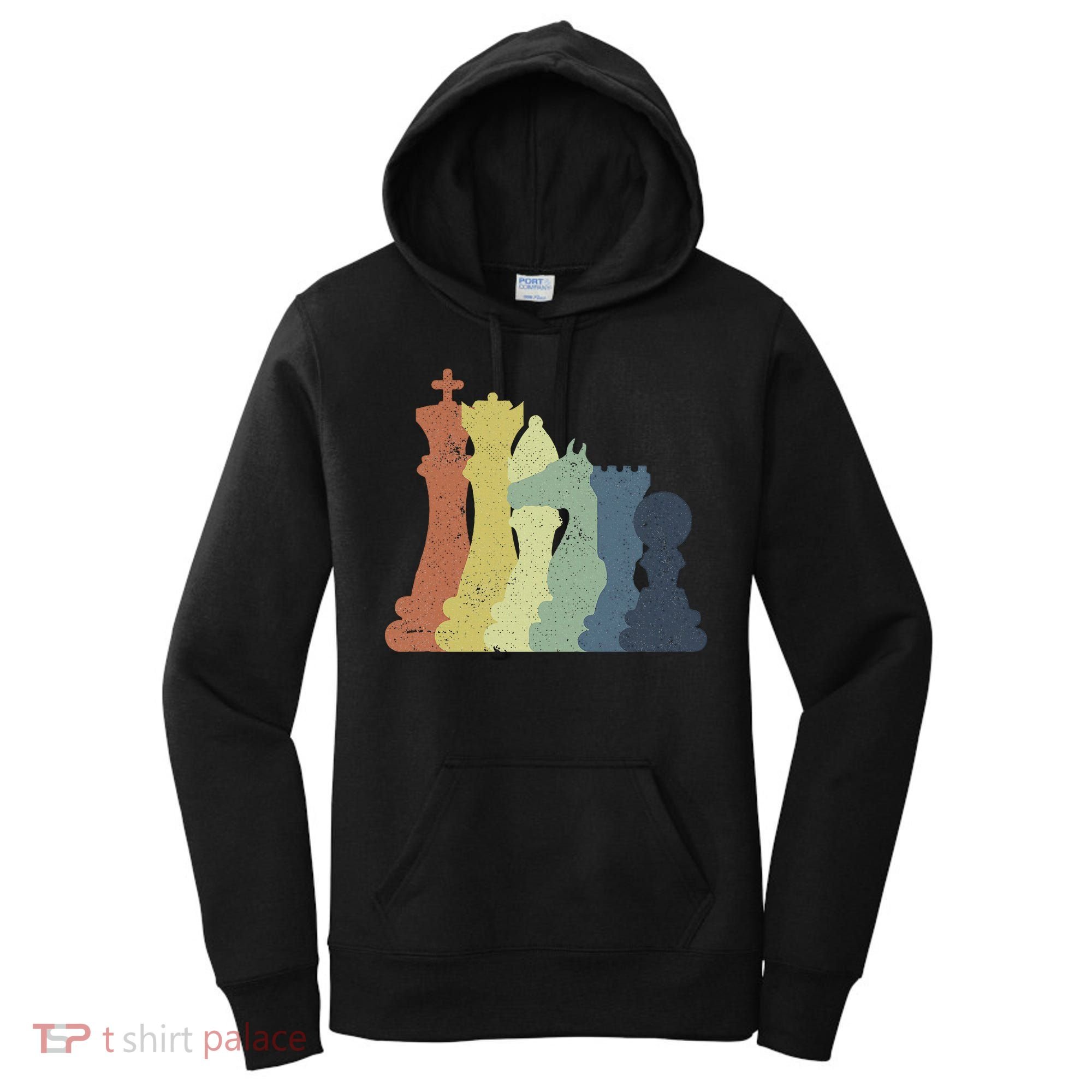 Retro Chess Outfit Chess Player Women's Hoodie