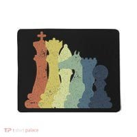 Retro Chess Outfit Chess Player Mousepad thumb 0