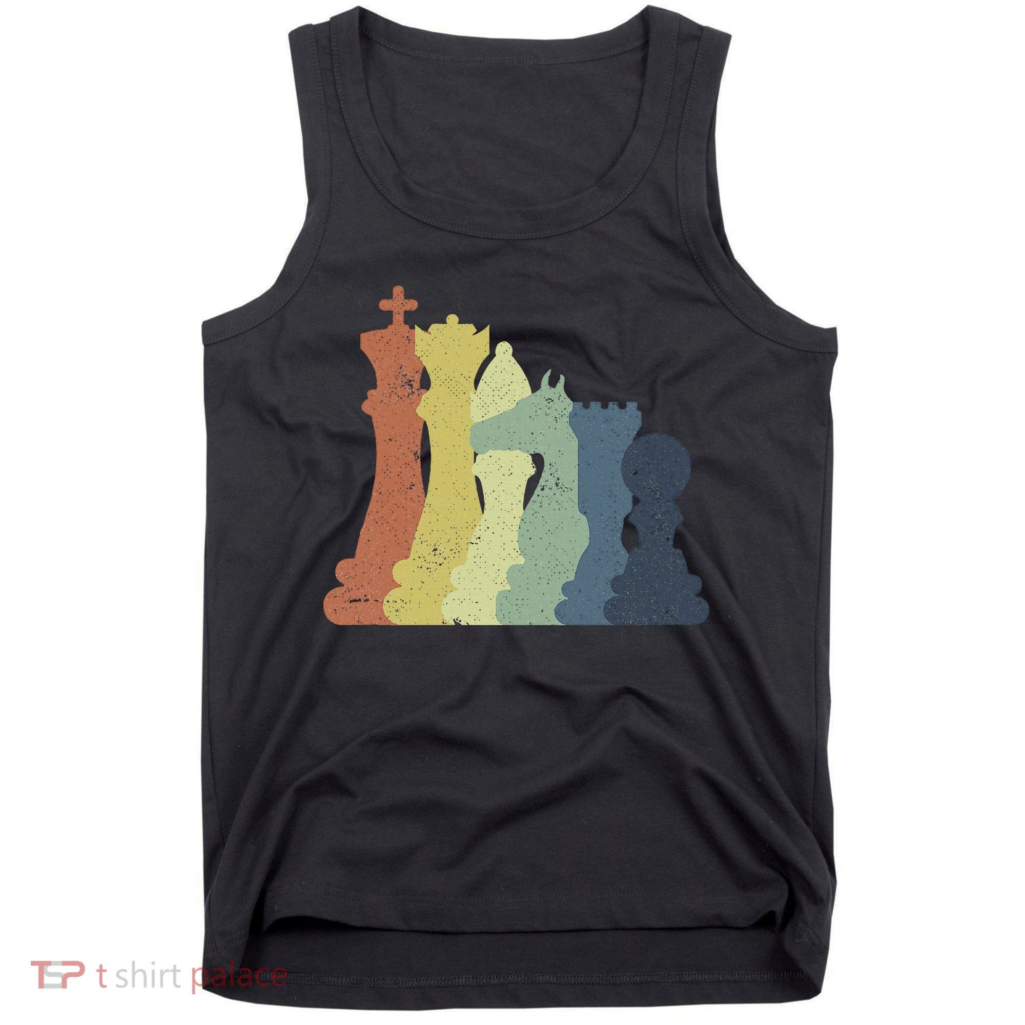 Retro Chess Outfit Chess Player Tank Top