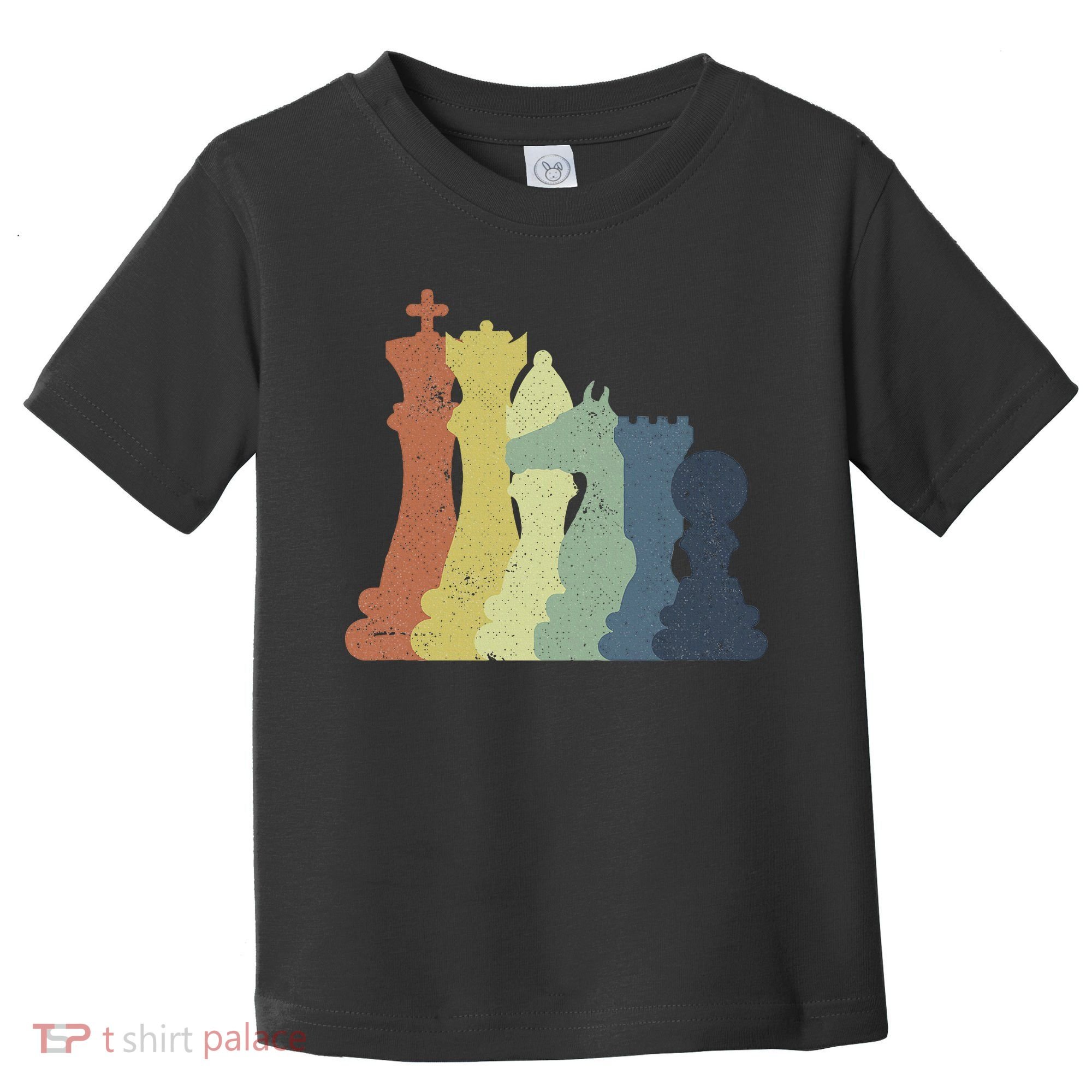 Retro Chess Outfit Chess Player Toddler T-Shirt