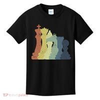 Retro Chess Outfit Chess Player Kids T-Shirt thumb 0