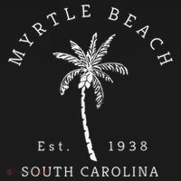 Retro Cool Original Myrtle Beach SC Palm Tree Novelty T-Shirt thumb 7