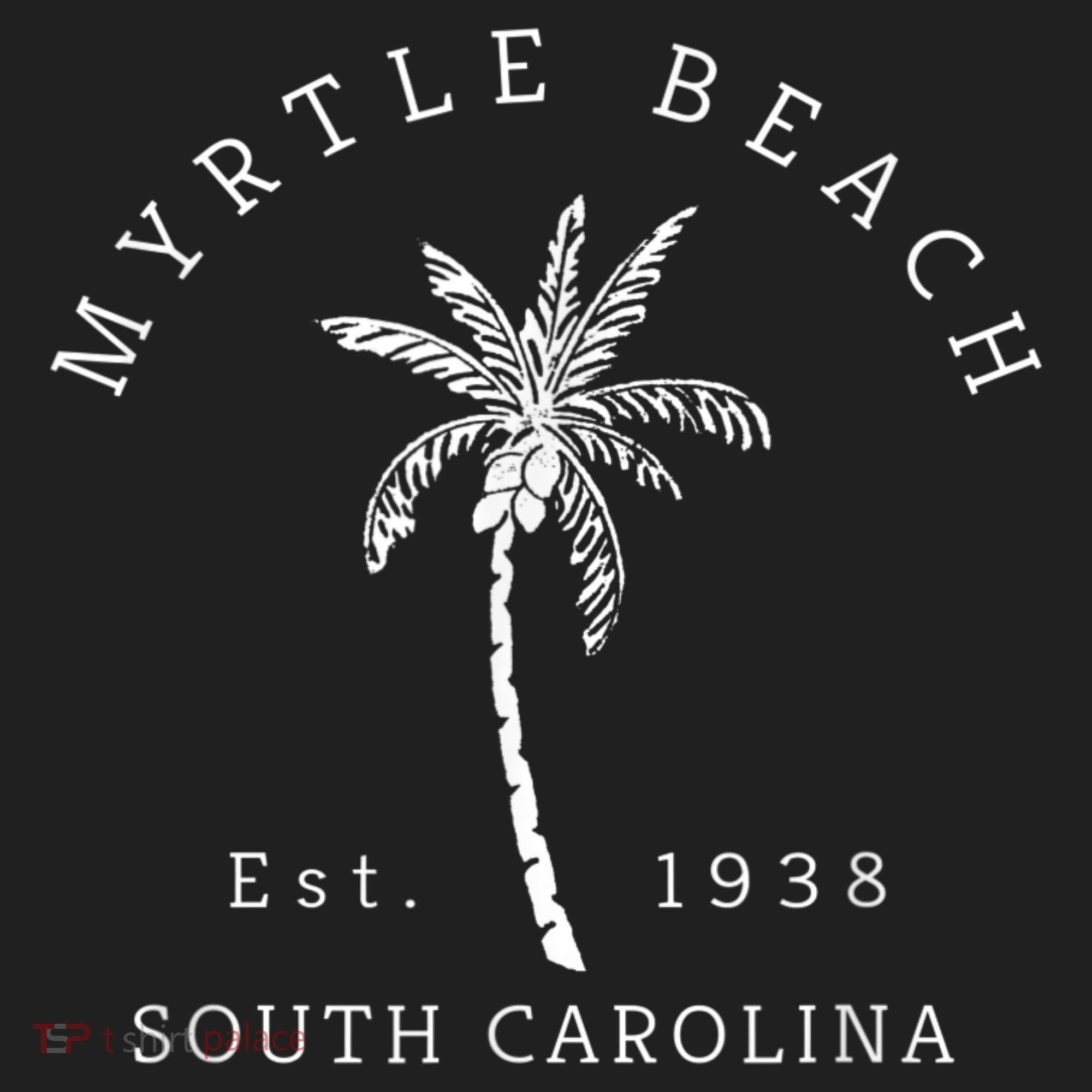 Retro Cool Original Myrtle Beach SC Palm Tree Novelty Tumbler