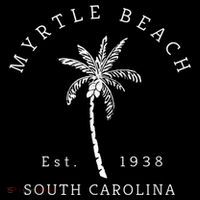 Retro Cool Original Myrtle Beach SC Palm Tree Novelty Kids Sweatshirt thumb 2