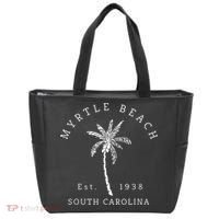 Retro Cool Original Myrtle Beach SC Palm Tree Novelty Tote Bag thumb 0