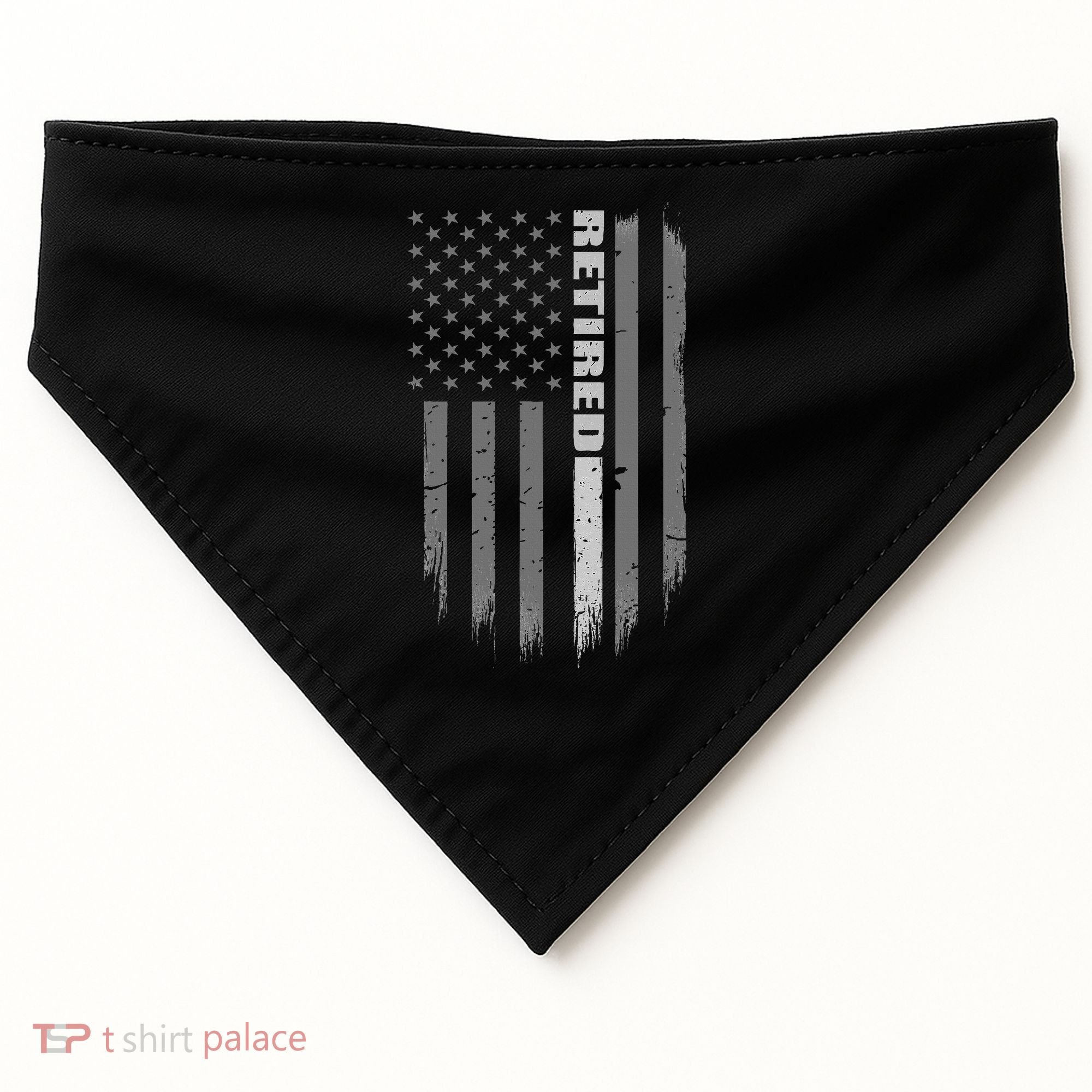 Retired Corrections Officer Gift Correctional Officer USA-Made Doggie Bandana