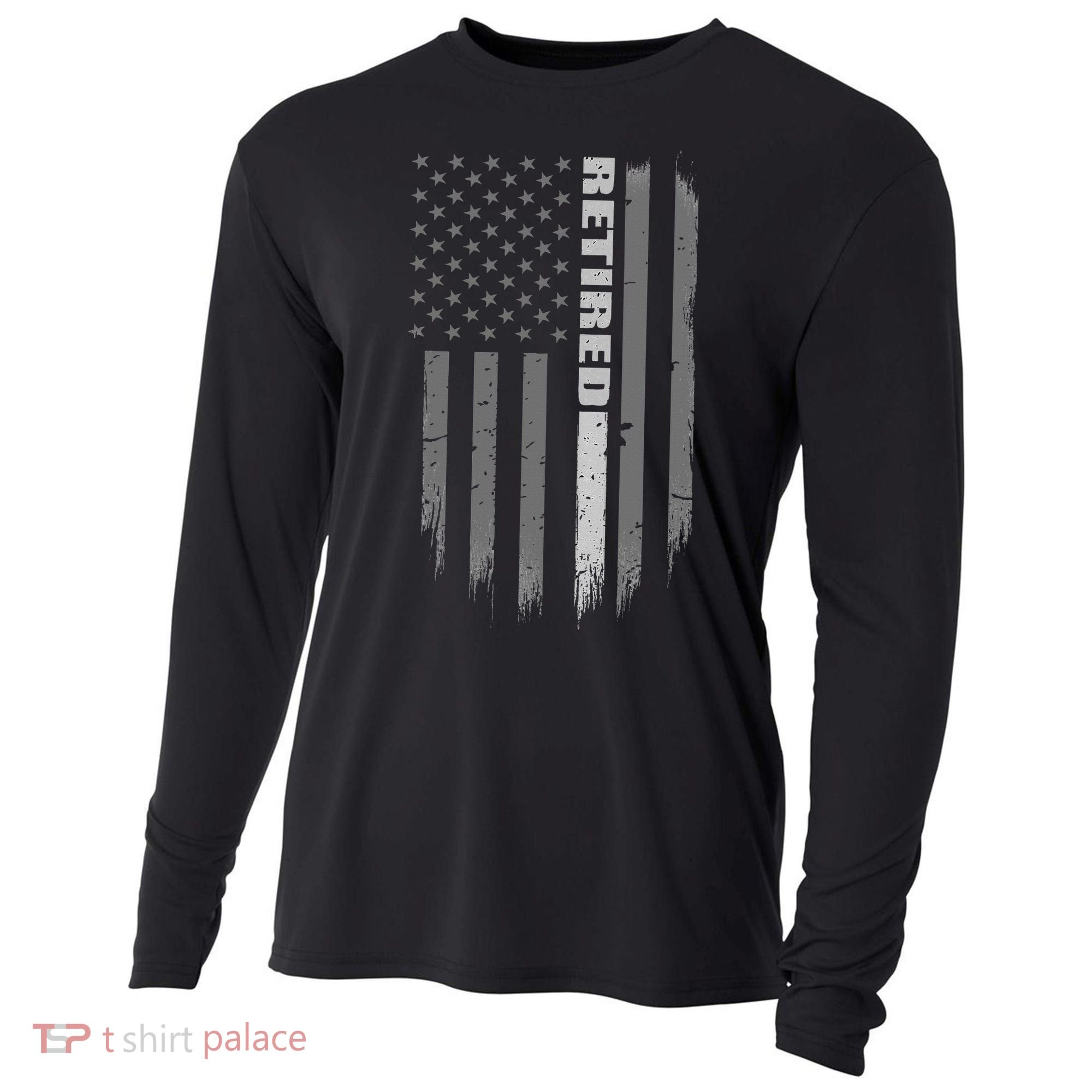 Retired Corrections Officer Gift Correctional Officer Cooling Performance Long Sleeve Crew