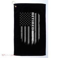 Retired Corrections Officer Gift Correctional Officer Golf Towel thumb 0