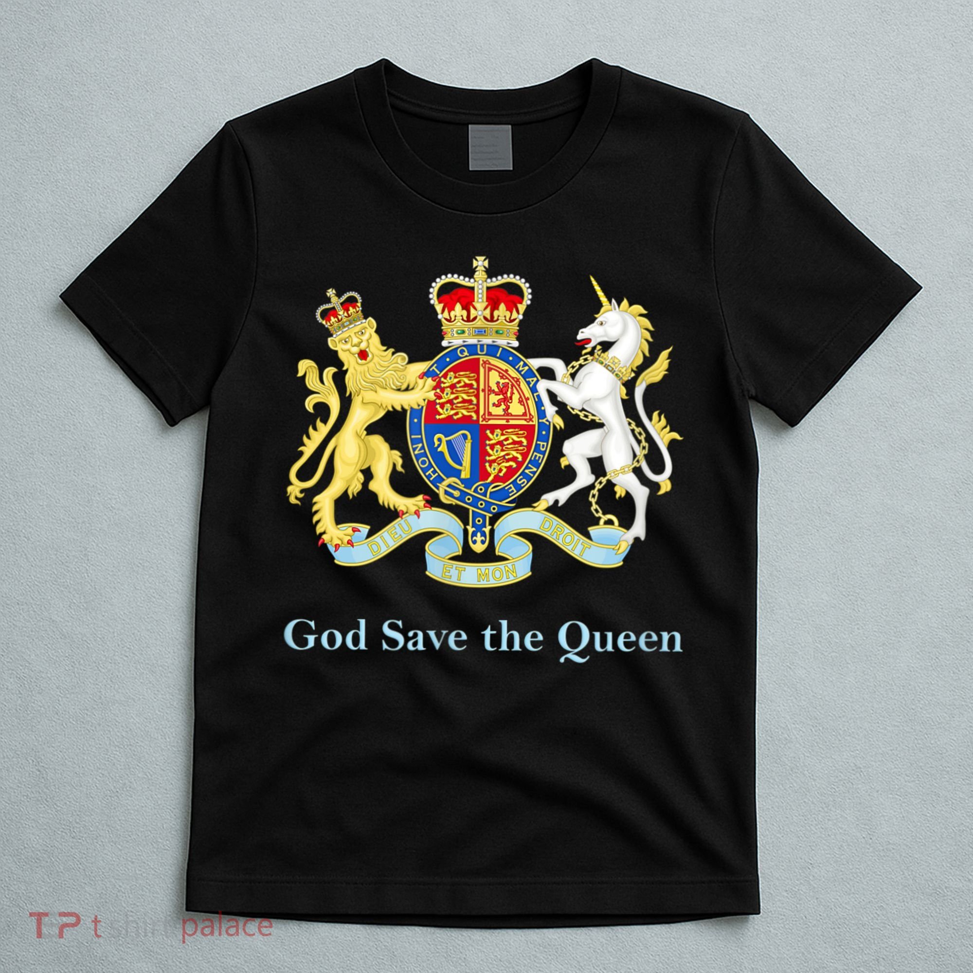 Royal Coat Of Arms, God Save The Queen T-Shirt