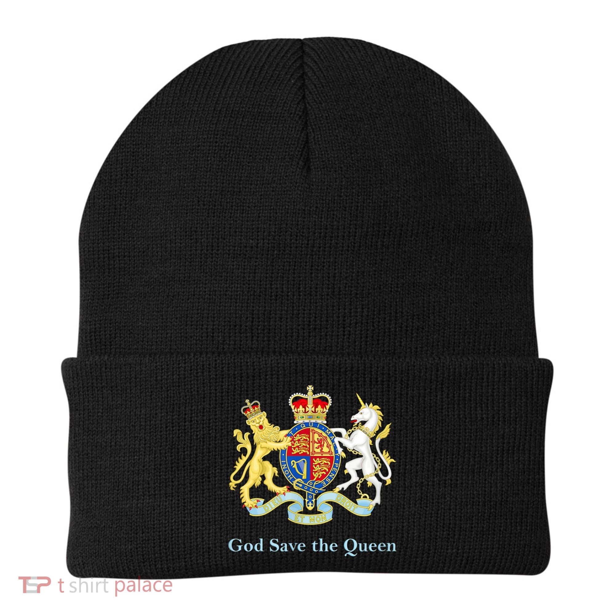 Royal Coat Of Arms, God Save The Queen Beanie
