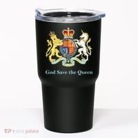 Royal Coat Of Arms, God Save The Queen Tumbler thumb 0