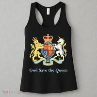 Royal Coat Of Arms, God Save The Queen Women's Tank Top thumb 3