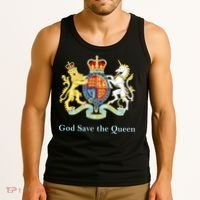 Royal Coat Of Arms, God Save The Queen Tank Top thumb 3