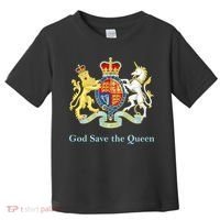 Royal Coat Of Arms, God Save The Queen Toddler T-Shirt thumb 0