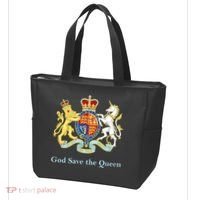 Royal Coat Of Arms, God Save The Queen Tote Bag thumb 3