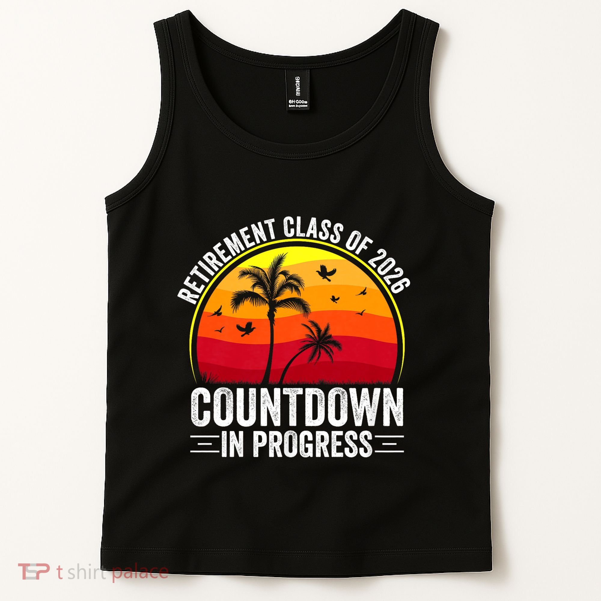 Retirement Class Of 2026 Countdown In Progress Teacher Tank Top