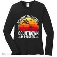 Retirement Class Of 2026 Countdown In Progress Teacher Women's Long Sleeve Shirt thumb 0