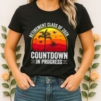 Retirement Class Of 2026 Countdown In Progress Teacher Women's T-Shirt thumb 2