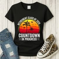 Retirement Class Of 2026 Countdown In Progress Teacher Women's T-Shirt thumb 3