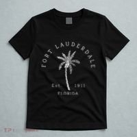 Retro Cool Original Fort Lauderdale Palm Tree Novelty Art T-Shirt thumb 5