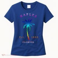 Retro Cool Original Naples Florida Beach Palm Tree Gift Women's T-Shirt thumb 0