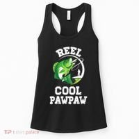 Reel Cool Pawpaw Fishing Fisherman Funny Retro Pawpaw Women's Tank Top thumb 0