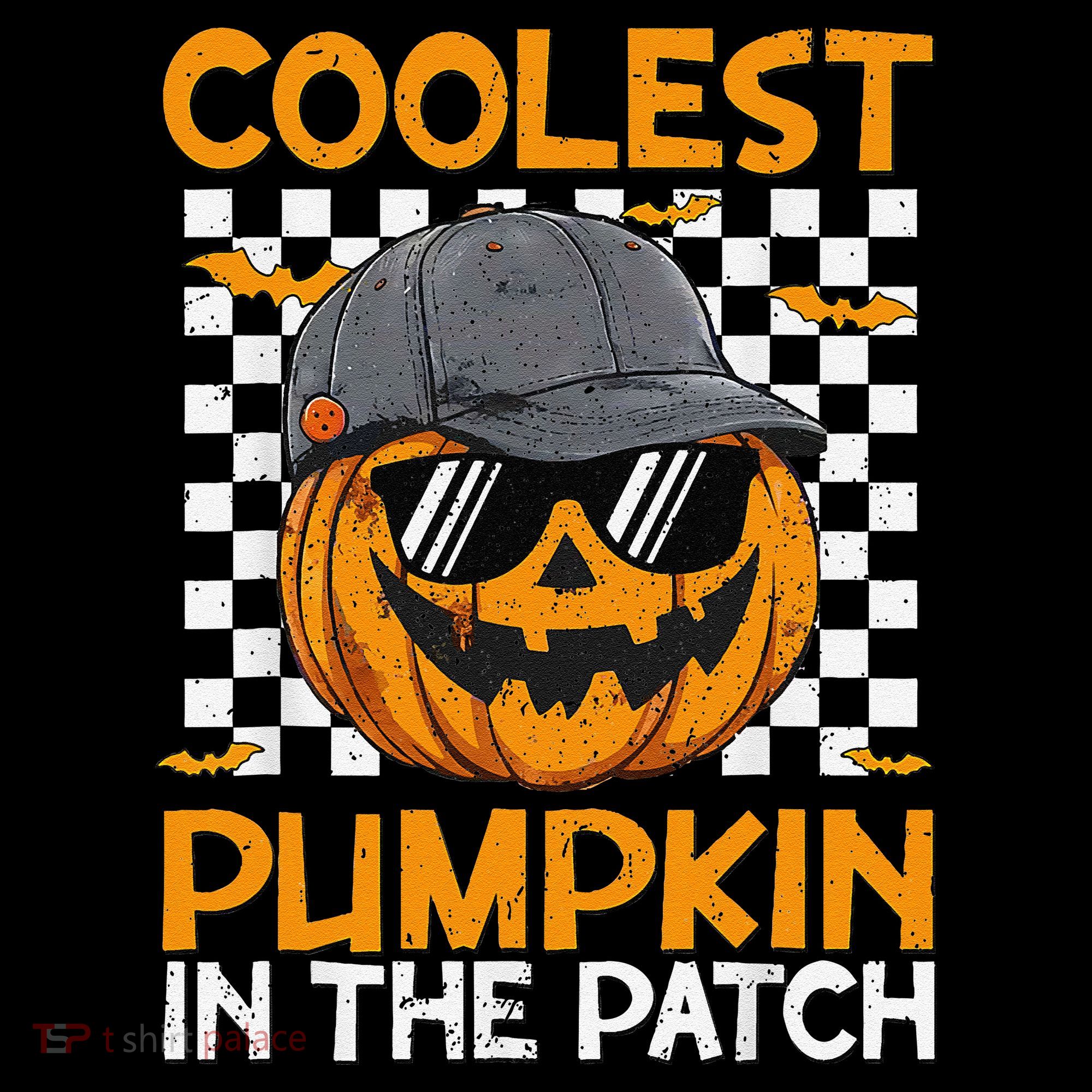 Retro Coolest Pumpkin In The Patch Outfit Halloween Coffee Mug