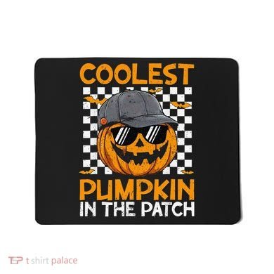 Retro Coolest Pumpkin In The Patch Outfit Halloween Mousepad